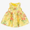 Abel & Lula Baby Girls Yellow Floral Dress -Deals Mirth Garb Store abel lula baby girls yellow floral dress 491374 92f7d2a4900c3f46ca07a8db8c81453ad80f3244