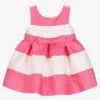 Abel & Lula Girls Pink Striped Bow Dress -Deals Mirth Garb Store abel lula girls pink striped bow dress 491279 6b51e95f22f67ccacbe564384946577f10bdac05