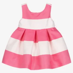 Abel & Lula Girls Pink Striped Bow Dress -Deals Mirth Garb Store abel lula girls pink striped bow dress 491279 88ae75168b317976f7ed72d47bcc9cbf99174f79