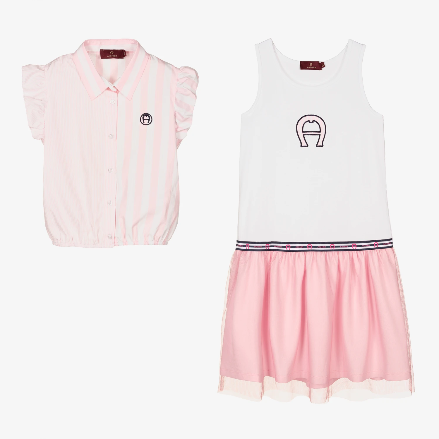 AIGNER Teen Girls Cotton Dress Set 3 AIGNER Teen Girls Cotton Dress Set