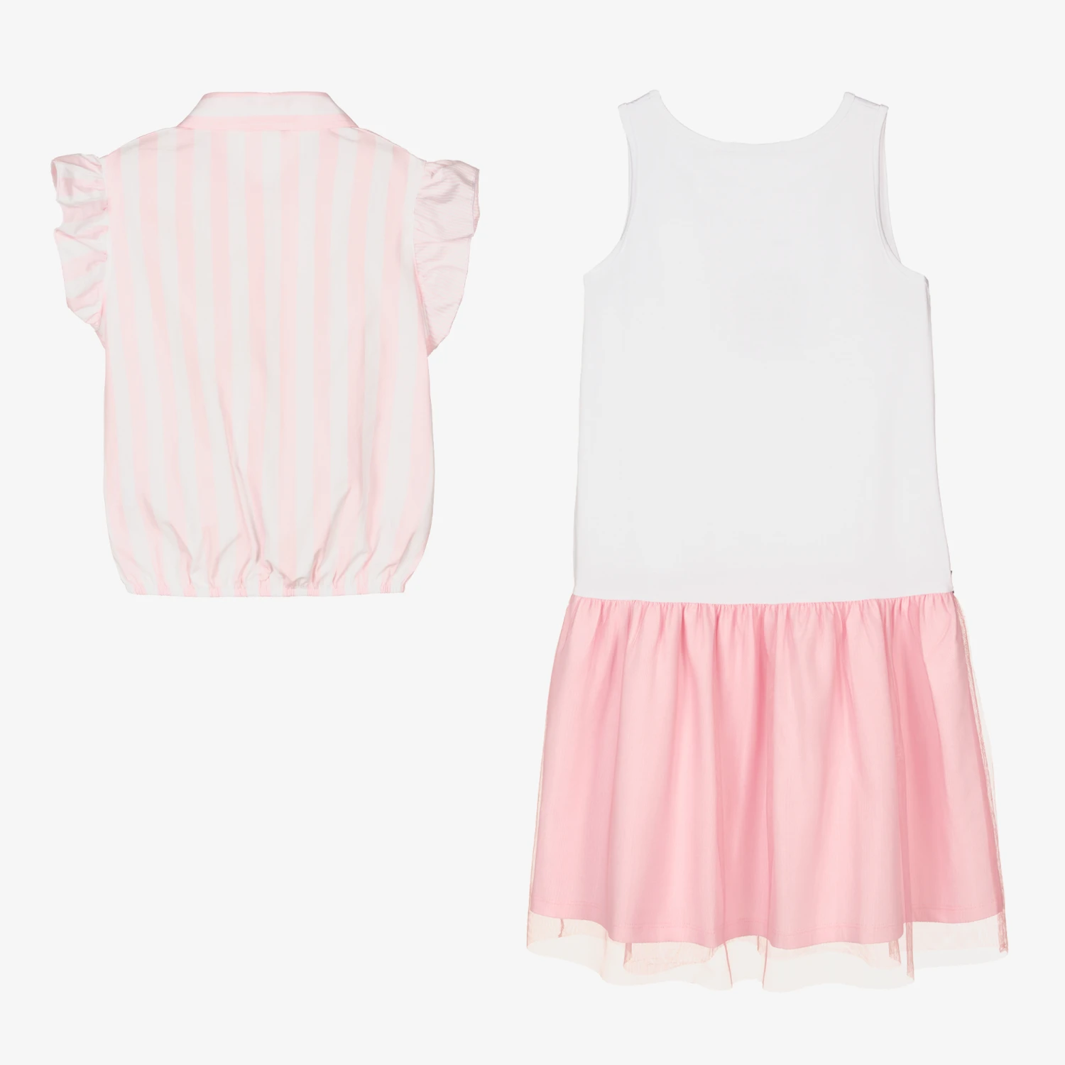 AIGNER Teen Girls Cotton Dress Set 4 AIGNER Teen Girls Cotton Dress Set - Image 2