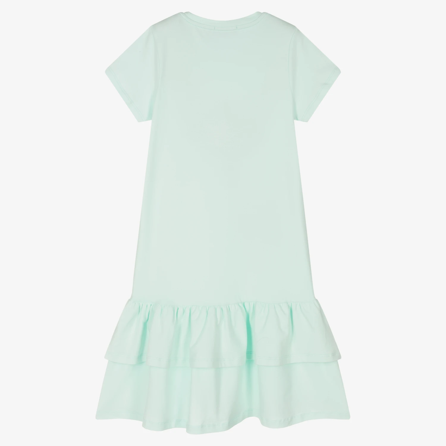 AIGNER Teen Girls Green Cotton Crossbody Bag Dress 4 AIGNER Teen Girls Green Cotton Crossbody Bag Dress - Image 2