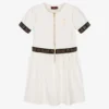 AIGNER Teen Girls Ivory Cotton Logo Dress -Deals Mirth Garb Store aigner teen girls ivory cotton logo dress 483090 5fbe45b3be460fc002ca8ff567aad344ec4d3d58