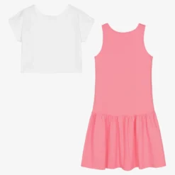 AIGNER Teen Girls Pink & White Dress Set -Deals Mirth Garb Store aigner teen girls pink white dress set 482815 f69d83d51e712352d12d82c9d4327cb12bad259a