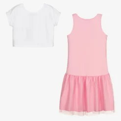 AIGNER Teen Pink Logo Dress Set -Deals Mirth Garb Store aigner teen pink logo dress set 423193 12fe9c571fdc4a13594d29528795df508626673b