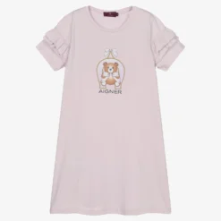 AIGNER Teen Purple Teddy Dress