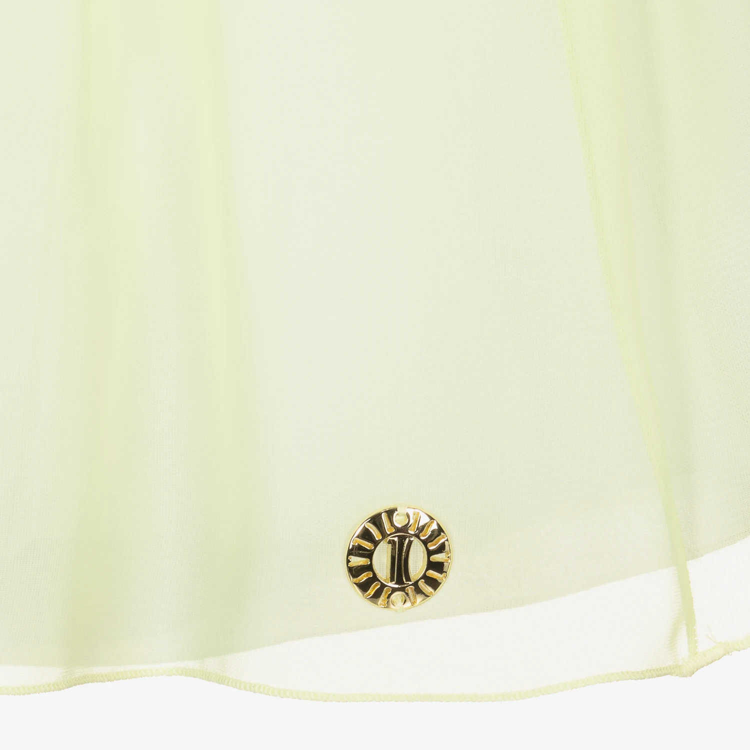 Alviero Martini Teen Green Chiffon Map Dress 5 Alviero Martini Teen Green Chiffon Map Dress - Image 3