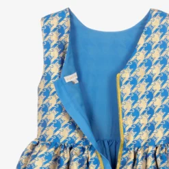 Angel's Face Teen Girls Blue & Gold Dress -Deals Mirth Garb Store angel s face teen girls blue gold dress 456870 e3fca90581405eea3167b071bae4f2d035a42a87