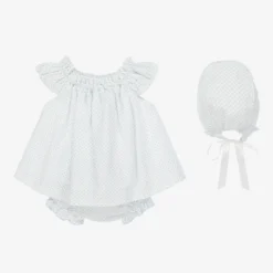 Artesanía Granlei Baby Girls Blue Dot Dress Set -Deals Mirth Garb Store artesania granlei baby girls blue dot dress set 434247 9c719de11d65b14a2d54294e1683e09da018c969