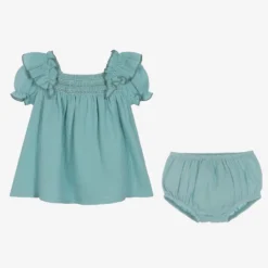Babidu Baby Girls Green Cotton Dress -Deals Mirth Garb Store babidu baby girls green cotton dress 514442 4ba95aa6750746feacaef5b42af4d882fe194fb2