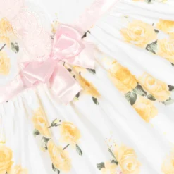 Beau KiD Baby Girls White & Yellow Roses Dress Set -Deals Mirth Garb Store beau kid baby girls white yellow roses dress set 497527 13a08b17f9171c2715fa0dfa8a496ffc007a8504