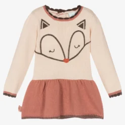 Boboli Baby Girls Knitted Dress Set