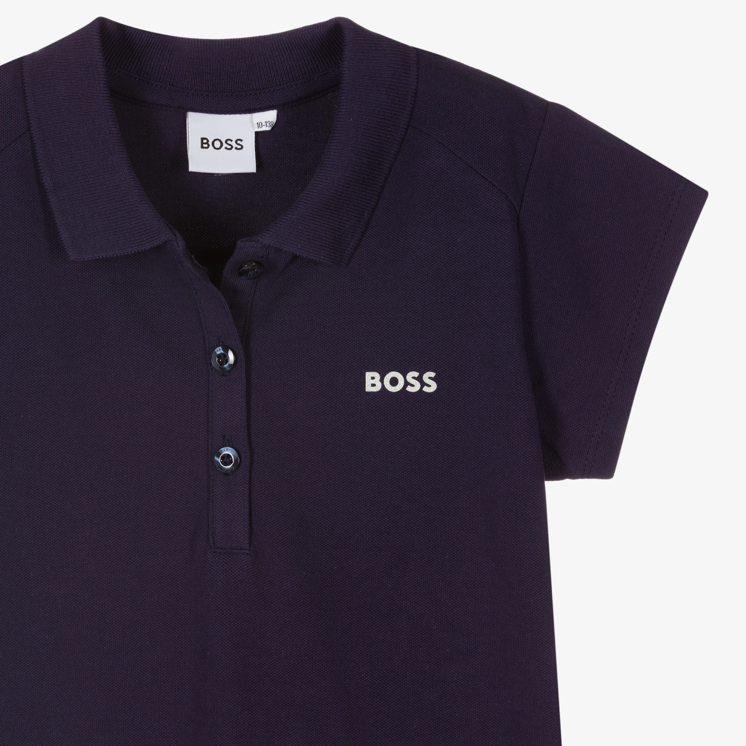 BOSS Teen Blue & White Polo Dress 5 BOSS Teen Blue & White Polo Dress - Image 3