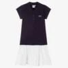 BOSS Teen Blue & White Polo Dress