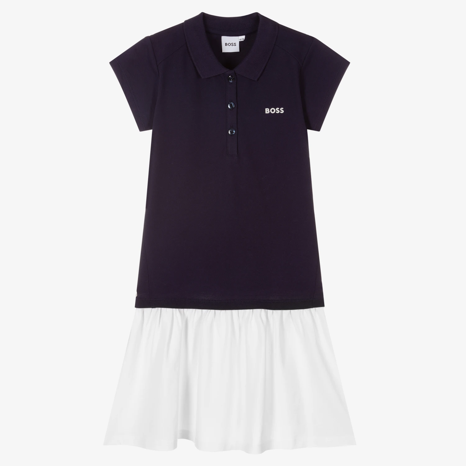 BOSS Teen Blue & White Polo Dress 3 BOSS Teen Blue & White Polo Dress