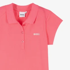 BOSS Teen Pink & White Polo Dress -Deals Mirth Garb Store boss teen pink white polo dress 437050 a632c79e225f1fc52cae63dc631b0f570609faea