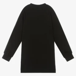 Calvin Klein Jeans Teen Girls Black Sweatshirt Dress