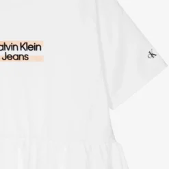 Calvin Klein Jeans Teen Girls White Cotton Jersey Dress -Deals Mirth Garb Store calvin klein teen girls white cotton jersey dress 485547 65a7cdd69ac6d87fba982fc996f986d954c01ab1