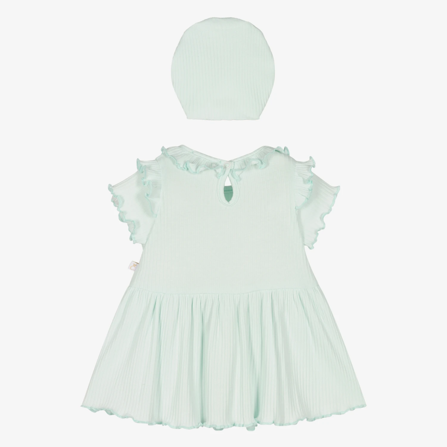 Caramelo Kids Baby Girls Mint Green Dress Set 5 Caramelo Kids Baby Girls Mint Green Dress Set - Image 3
