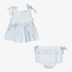 Caramelo Kids Girls Blue Gingham Dress Set -Deals Mirth Garb Store caramelo kids girls blue gingham dress set 432387 93ba99668f63ab53621d8816dd14f57c1daf32b1