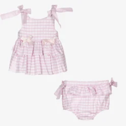 Caramelo Kids Girls Pink Gingham Dress Set -Deals Mirth Garb Store caramelo kids girls pink gingham dress set 432409 3bb228b7045d1859c855267c7384221c89385ea6
