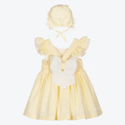 Caramelo Kids Yellow Stripe Baby Dress Set -Deals Mirth Garb Store caramelo kids yellow stripe baby dress set 432448 c9148a1a91c787035b68fa94cfcb65039d98e45c