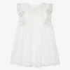 Chloé Teen Girls Ivory Cotton Dress