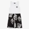 DKNY Teen Girls Black & White Logo Dress -Deals Mirth Garb Store dkny teen girls black white logo dress 502993 7956bf10e4521c42d2d04d18d8a13e566a9aa298