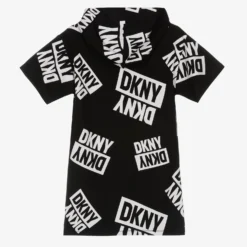 DKNY Teen Girls Black & White Logo Hooded Dress -Deals Mirth Garb Store dkny teen girls black white logo hooded dress 502922 a2ca9ac2a610040214f6ce2dc5989ada1b02a1cb