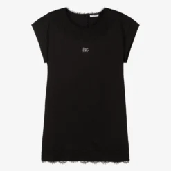 Dolce & Gabbana Teen Girls Black Lace Dress