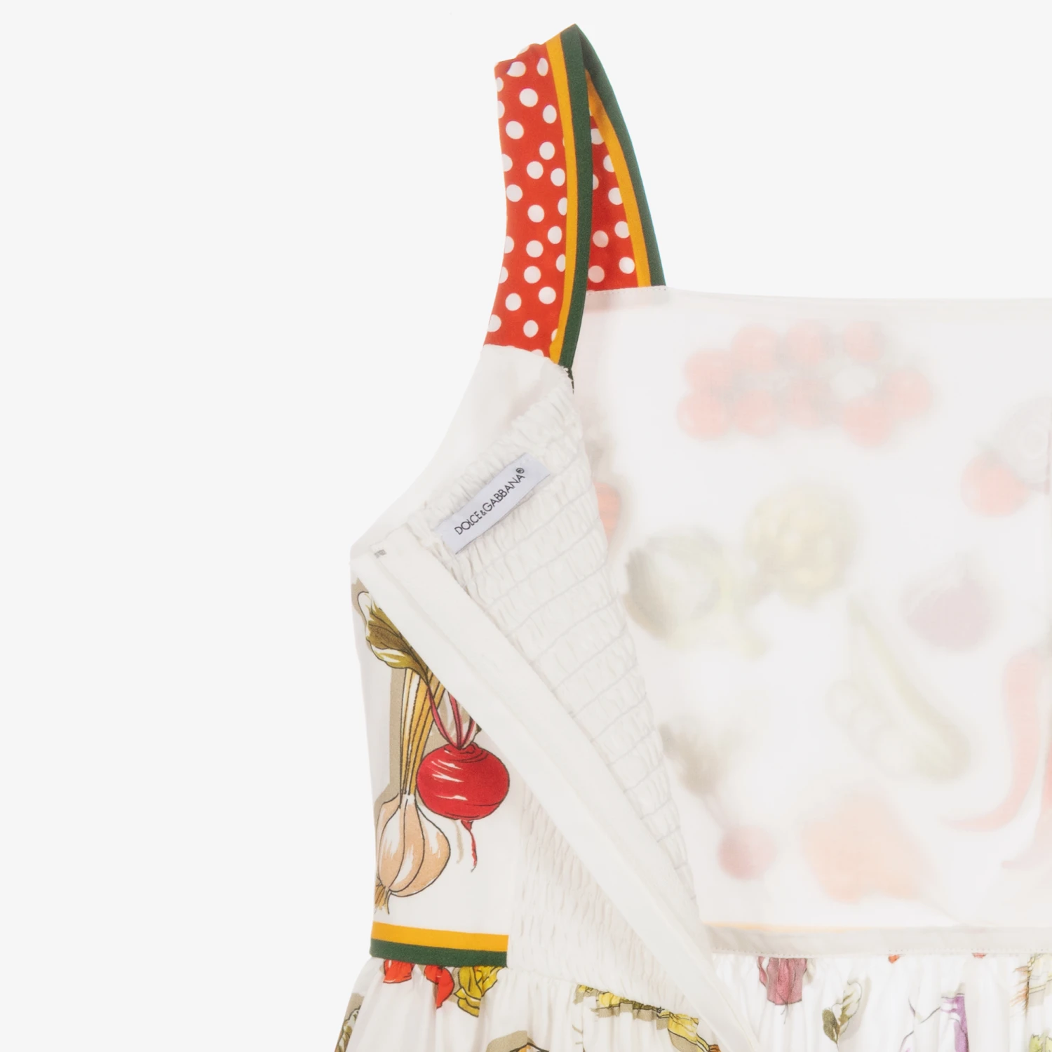 Dolce & Gabbana Teen Girls Vegetables Dress 5 Dolce & Gabbana Teen Girls Vegetables Dress - Image 3