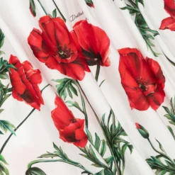 Dolce & Gabbana Teen Girls White Poppy Dress -Deals Mirth Garb Store dolce gabbana teen girls white poppy dress 486805 f425b52d79900bec4286d3c7f1ec91918001142c