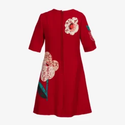 Dolce & Gabbana Teen Red Crêpe Floral Dress -Deals Mirth Garb Store dolce gabbana teen red crepe floral dress 399626 1e6a0073d62a65168deabf3a9a220f9fb396cf2a