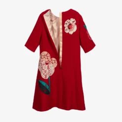 Dolce & Gabbana Teen Red Crêpe Floral Dress -Deals Mirth Garb Store dolce gabbana teen red crepe floral dress 399626 fb58cca689f11fe4502395f8cc62d8fac05a0146