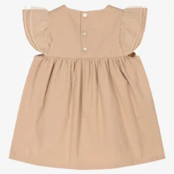 Donsje Baby Girls Beige Organic Cotton Dress -Deals Mirth Garb Store donsje baby girls beige organic cotton dress 486274 4d07f75d44633d34a8ce374e4edb48ea2d5d2ef9