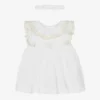 Dr. Kid Baby Girls White Cotton Dress Set -Deals Mirth Garb Store dr kid baby girls white cotton dress set 495647 6473802927c25aa97ce55c9d9109afc120e26987