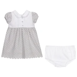 Dr. Kid Grey Checked Baby Dress Set -Deals Mirth Garb Store dr kid grey checked baby dress set 412698 d8475a66852f6c2e71eb4427c775c8f911484d76
