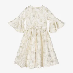 Elie Saab Teen Girls Gold Jacquard Dress -Deals Mirth Garb Store elie saab teen girls gold jacquard dress 427220 2e7bf30003a2868d8b9382e78480f0714573e90e