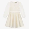 Elie Saab Teen Girls Ivory Collared Dress -Deals Mirth Garb Store elie saab teen girls ivory collared dress 487975 76786822eb8d3cc595856bb828627add8e98c415