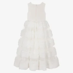 Elie Saab Teen Girls Ivory & White Tulle Logo Dress -Deals Mirth Garb Store elie saab teen girls ivory white tulle logo dress 487999 8647533e400daf0406935c5ce688abdcac9450ca