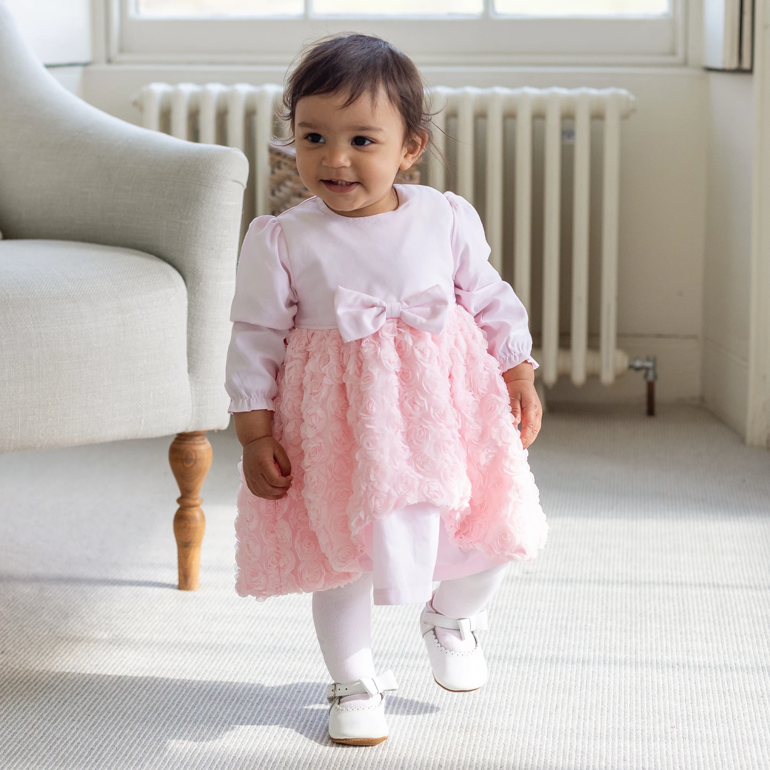 Emile Et Rose Baby Girls Pink Dress Set 4 Emile Et Rose Baby Girls Pink Dress Set - Image 2