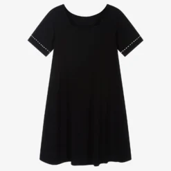 Emporio Armani Teen Girls Black Cotton Dress -Deals Mirth Garb Store emporio armani teen girls black cotton dress 430808 4b3f20f047f041fd16122e346d3918b8c1dced9a
