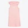 Emporio Armani Teen Girls Pink Hoodie Dress