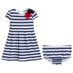 Everything Must Change Blue & White Striped Dress Set -Deals Mirth Garb Store everything must change blue white striped dress set 351491 f857f409cb8dfff267412d24c6a02b4ad9f03b9d
