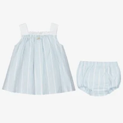 Foque Blue & White Baby Dress Set -Deals Mirth Garb Store foque blue white baby dress set 425817 1ba80f01510cb0fb9ab9cff82527905540976c10