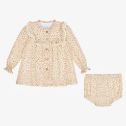 Foque Girls Beige Floral Dress -Deals Mirth Garb Store foque girls beige floral dress 464244 d868cc176d9ceeca2c10b250138c60f5b12af38f