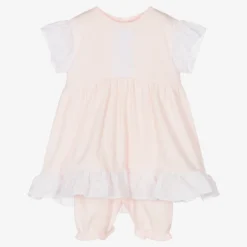 FS Baby Baby Girls Pink Dress Set