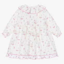 Deals Mirth Garb Store -Deals Mirth Garb Store fs baby baby girls white pink cotton dress 540870 ffa5a58eb5eeab08fe1c8b467999f045c3671926