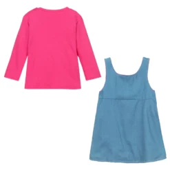 FS Baby Blue & Pink Baby Dress Set -Deals Mirth Garb Store fs baby blue pink baby dress set 356373 7f573be4764f2974e1585a5a8bebc37673d01b12