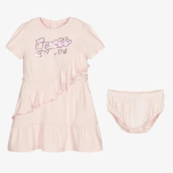Guess Baby Girls Pink Dress Set -Deals Mirth Garb Store guess baby girls pink dress set 429437 c13202bc7887520095256b7d618d7e9e379114bf